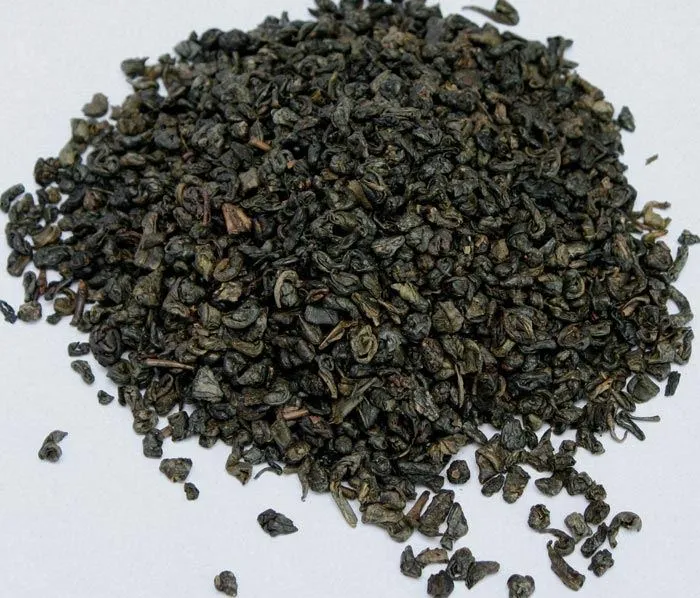 گن پاؤڈر چائے 100 ٪ قدرتی رولڈ پتے