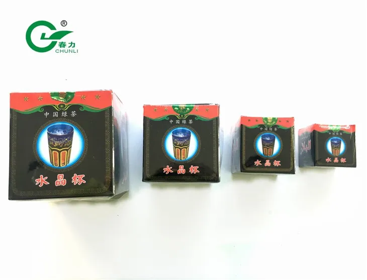 کمپوسٹ ایبل پیکیجنگ میں گن پاؤڈر چائے